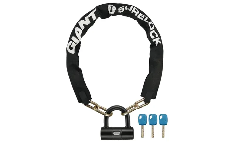 Giant - Surelock Force 2 Chain Lock w/Keys