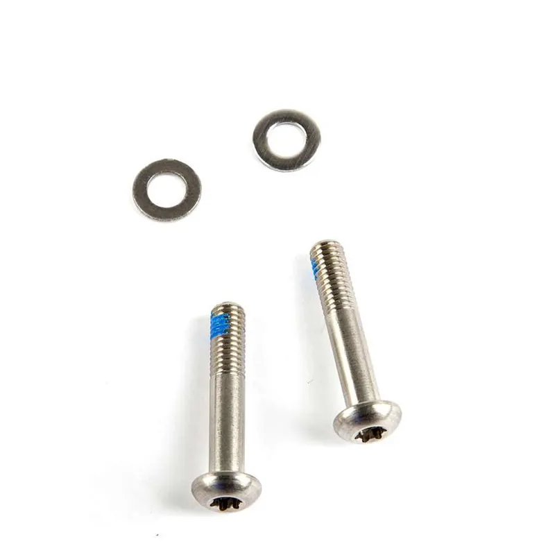 Sram Bracket Mounting Bolts - Stainless t25 (2 Pcs) - Flat Mount Caliper: 
