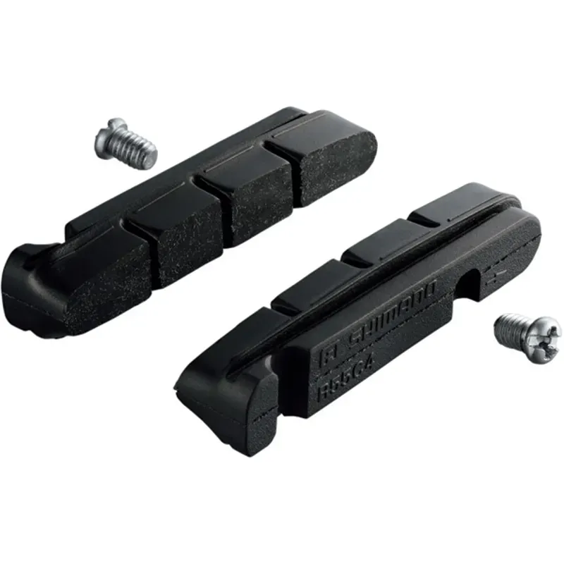 Shimano Spares BR-F800 R55C Cartridge Brake Pad Inserts in Black