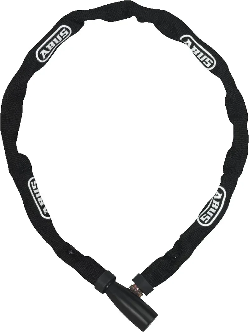 Abus 1500 Web 60/4mm Keyed Chain Lock in Black