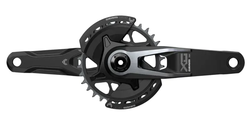 SRAM Crankset X0 Eagle Q174 55mm Chainline DUB MTB Wide 2-Guards 32T T-Type (BB & BB Dub Spacers Are Not Included) V2: 1