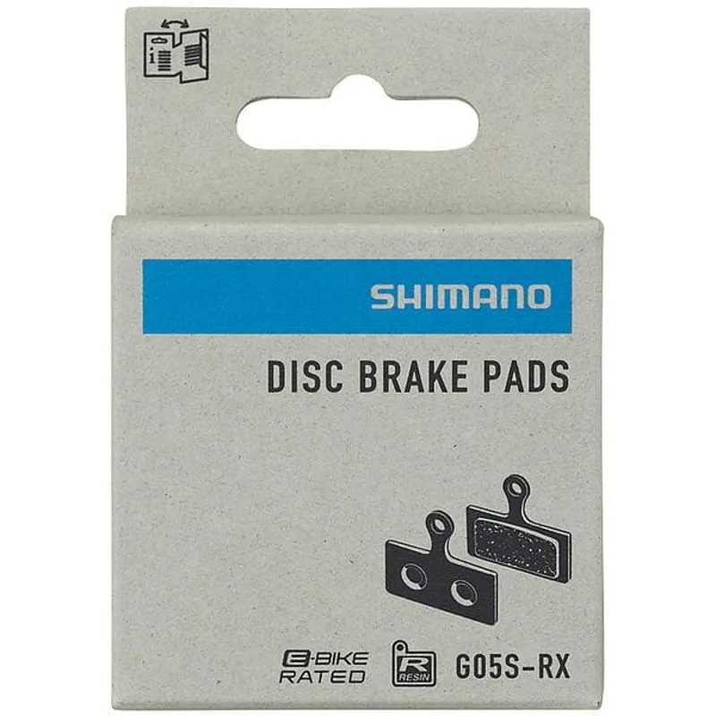 Shimano - G05S-RX Disc Brake Pads and Spring - Resin Pad / Steel Back-2