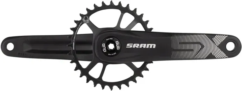 SRAM SX Eagle DUB 12-sp. w/ DM 32-tooth X-SYNC 2 C-ring Crankset