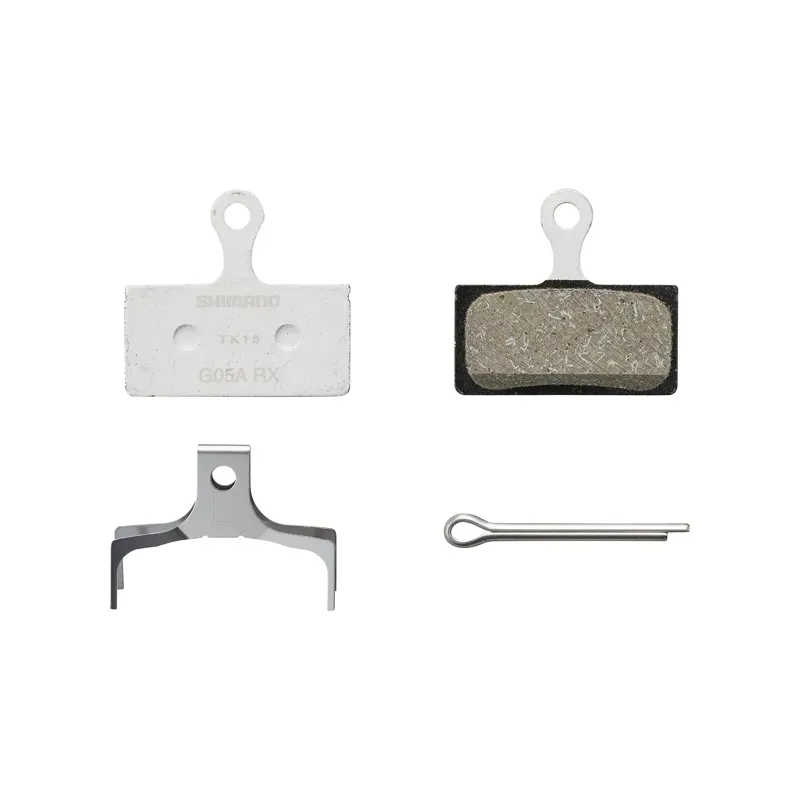Shimano Spares G05A-RX Resin Disc Brake Pad in Black