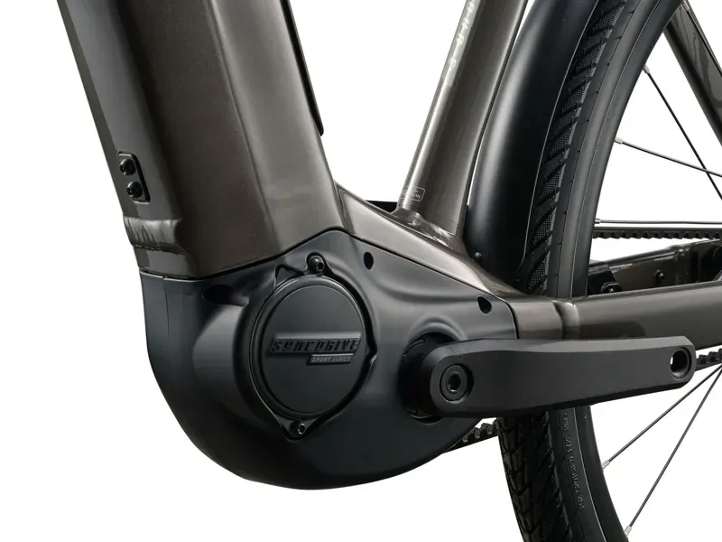 Giant - AnyTour E+ 3 DD Electric Commuter Bike in Stealth Chrome-4