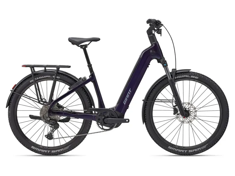 Giant - AnyTour X E+ 3 Electric Hybrid Bike in Blackcurrant