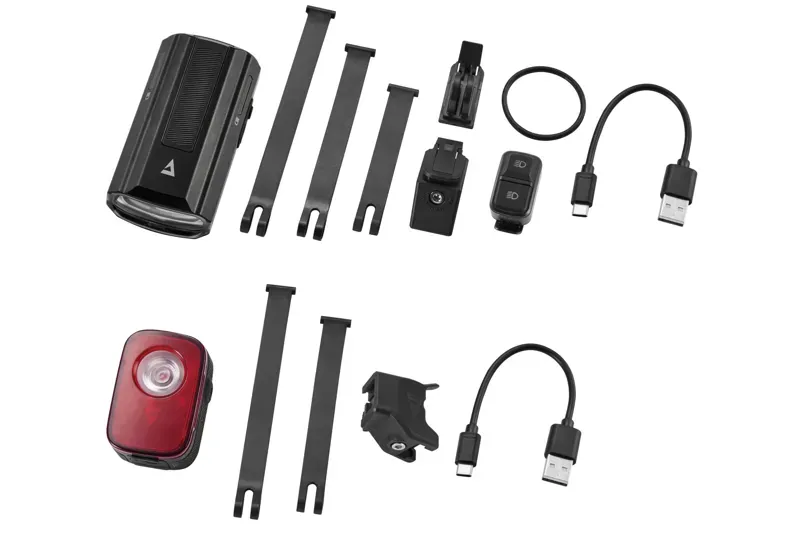 Giant -  Recon HL 1200 / TL 150 Rechargeable Front and Rear Lights-1
