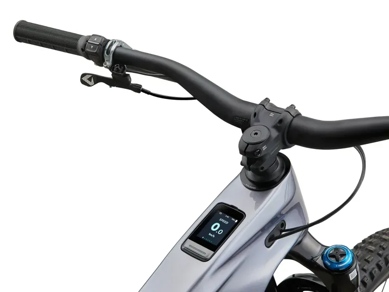 Giant - Reign Advanced E+ 1 Electric Mountain Bike in Mercury/Carbon Smoke-2