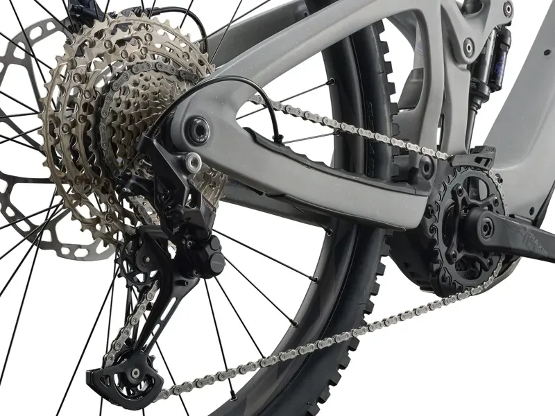 Giant - Reign Advanced E+ 2 Electric Mountain Bike in Moon Dust-7