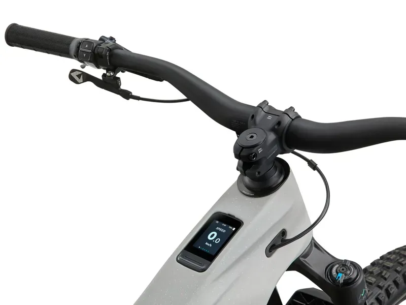 Giant - Reign Advanced E+ 2 Electric Mountain Bike in Moon Dust-9