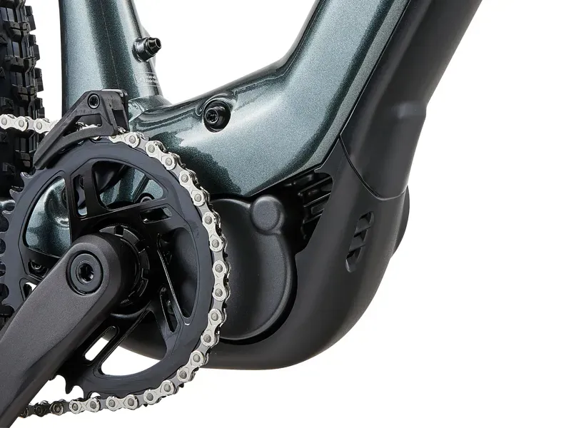 Giant - Talon E+ Hardtail Electric Mountain Bike in Asphalt Green-9