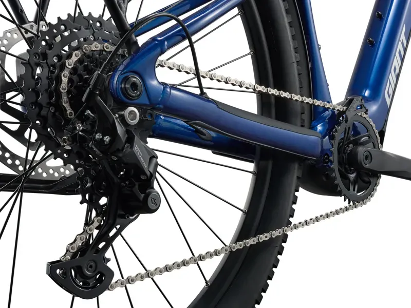Giant - Talon E+ EX Electric Hardtail Mountain Bike in Metallic Navy-1