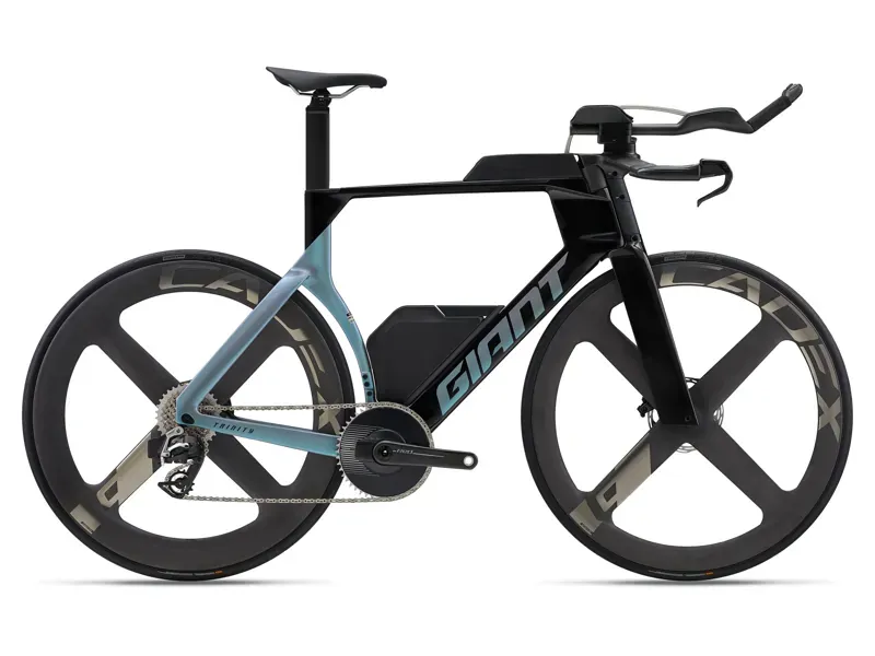Giant - Trinity Advanced SL 0 Triathlon and TT Bike in Gloss Carbon/Prismatic Haze