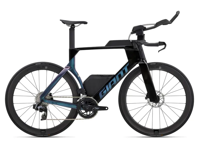 Giant - Trinity Advanced SL 2 Triathlon and TT Bike in Carbon/Blue Dragonfly