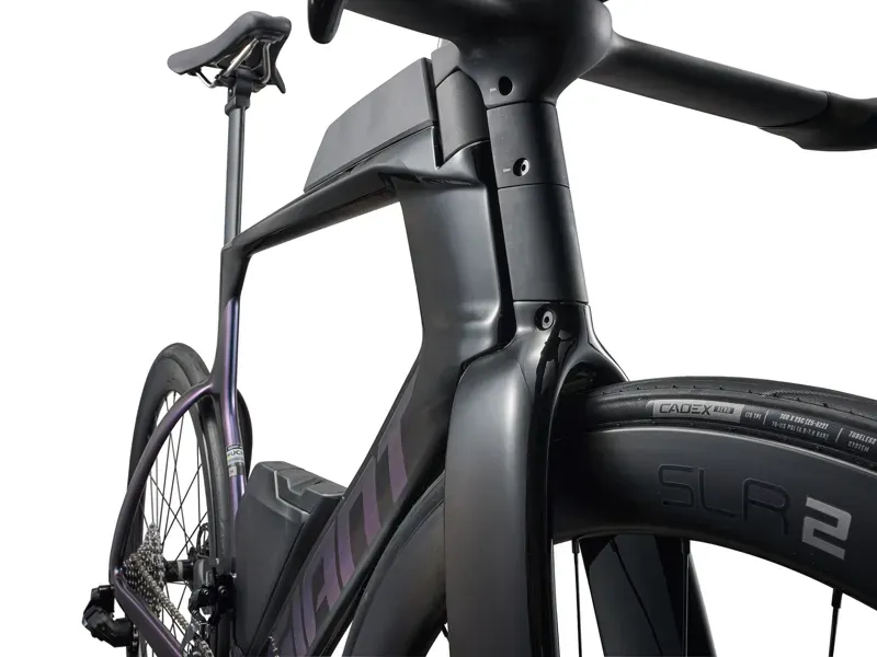 Giant - Trinity Advanced SL 2 Triathlon and TT Bike in Carbon/Blue Dragonfly-2