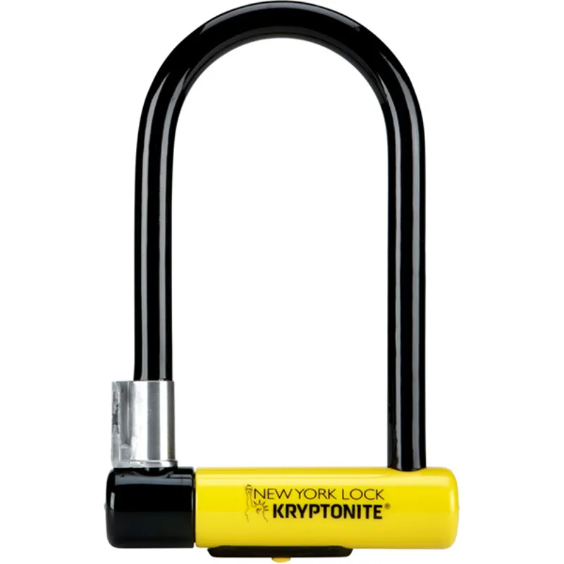 Kryptonite - New York Standard D Lock w/Keys - Rated Gold