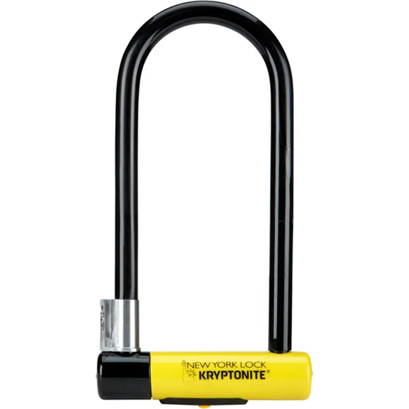 Kryptonite - New York Long Shackle D Lock w/Keys - Rated Gold