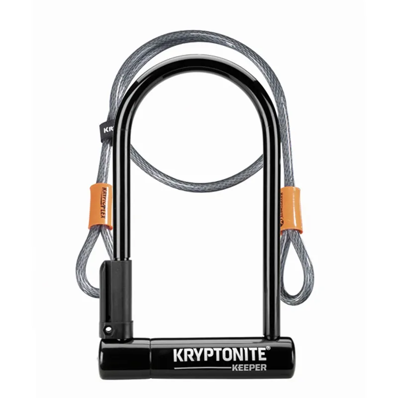Kryptonite - Keeper 12 Lock D Lock w/Keys - Rated Silver