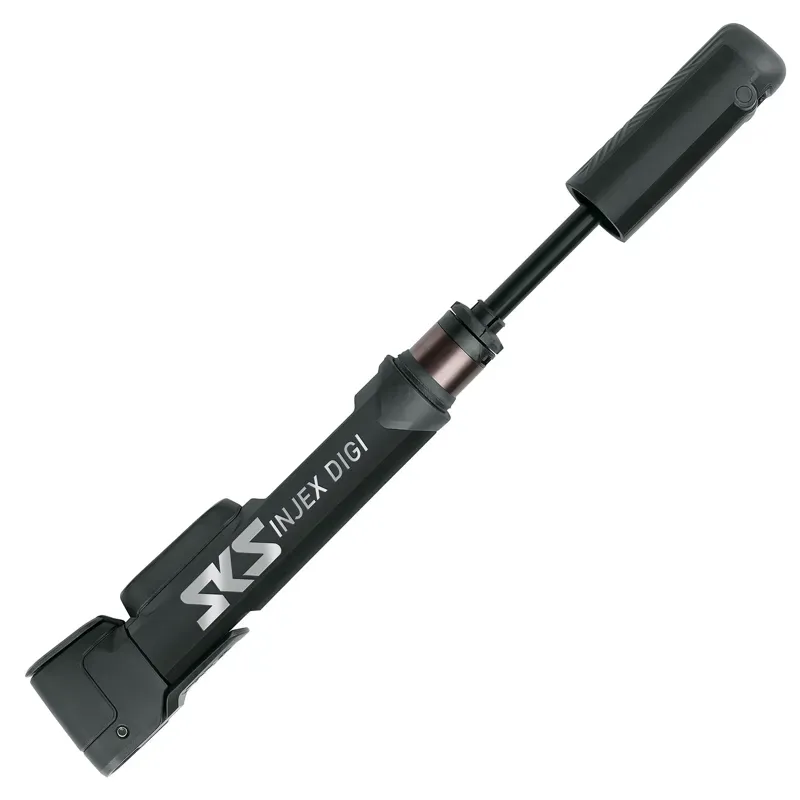 SKS Injex Digi Bicycle Pump in Black-2