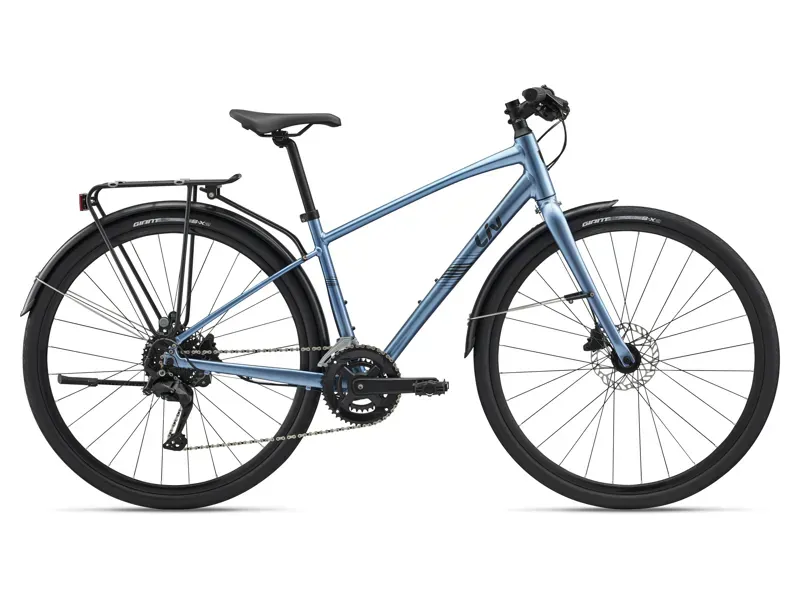 Liv - Alight 2 City Disc Hybrid Bike in Frost Silver