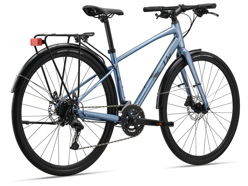 Liv - Alight 2 City Disc Hybrid Bike in Frost Silver-1