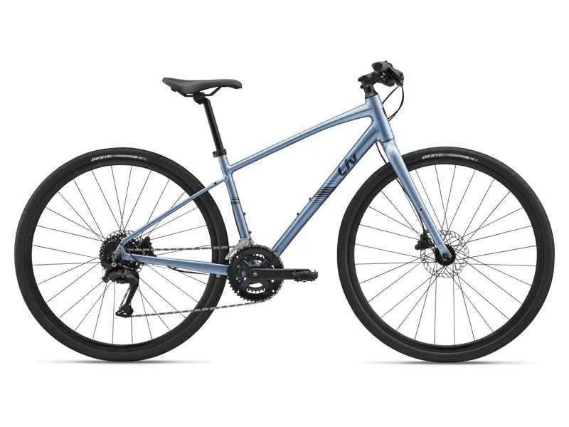 Liv - Alight 2 Disc Hybrid Bike in Frost Silver