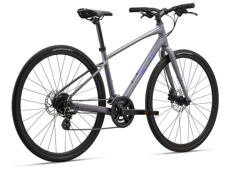 Liv - Alight 3 Disc Hybrid Bike in Night Haze-1