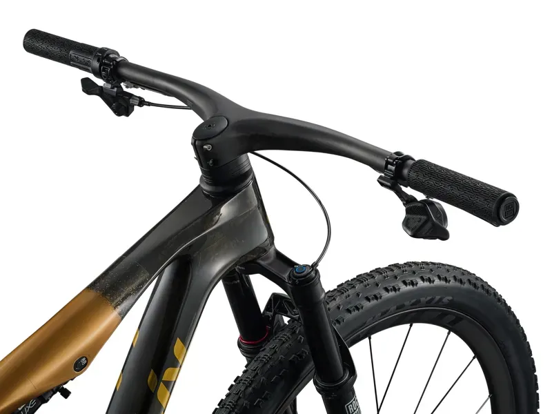 Liv - Pique Advanced SL 0 Mountain Bike In Raw Carbon/Steampunk-7