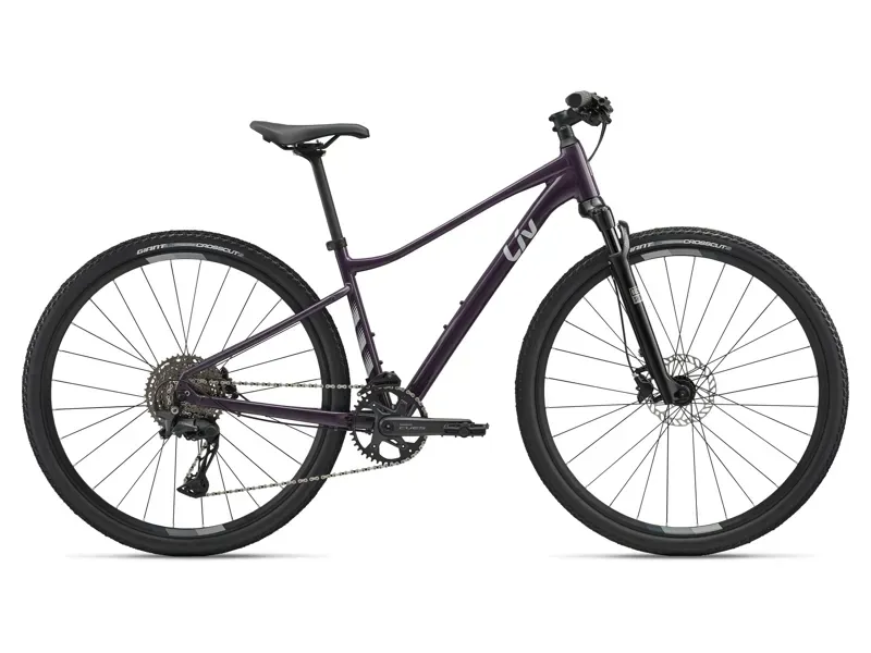 Liv - Rove 1 Hybrid Leisure Bike in Tyrian Purple