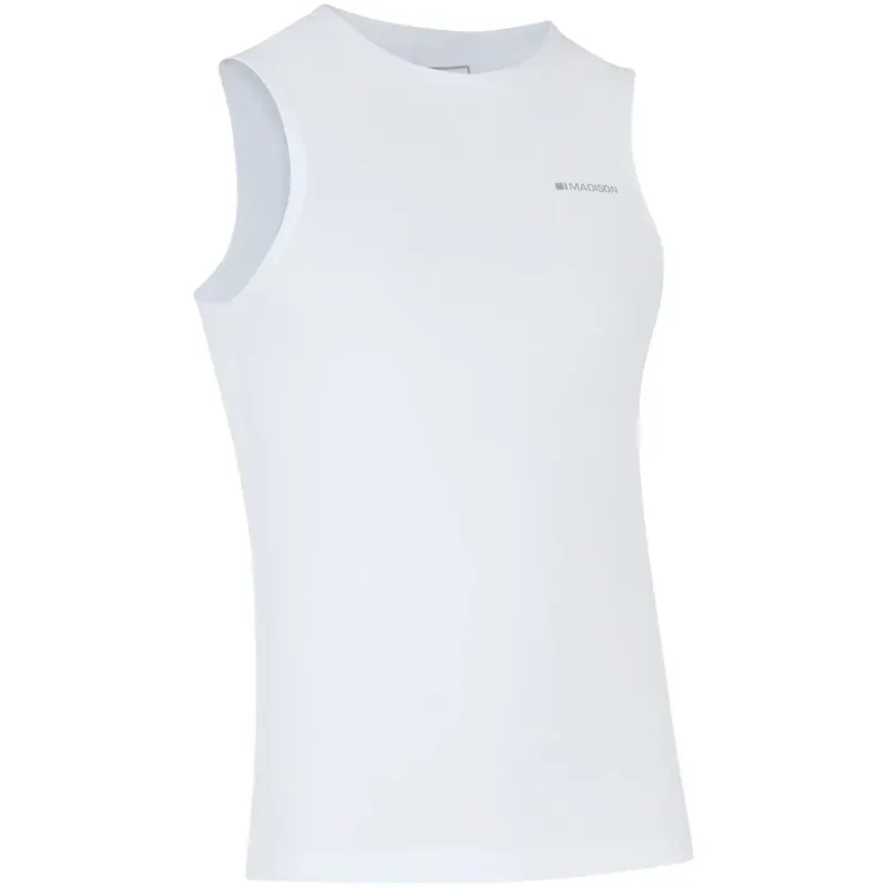 Madison Flux Isoler Mesh Sleeveless Baselayer Women's in White-1