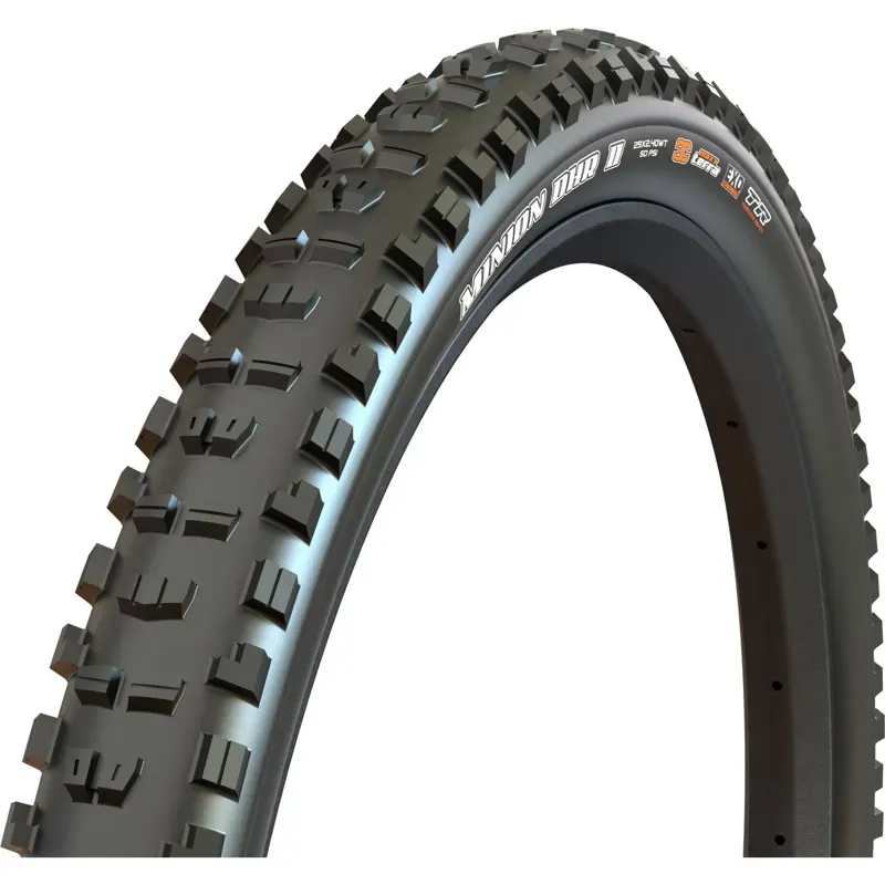 Maxxis Minion DHR II 29x2.5in 3CG/NDH/TR E25 Tubeless Tyre in Black