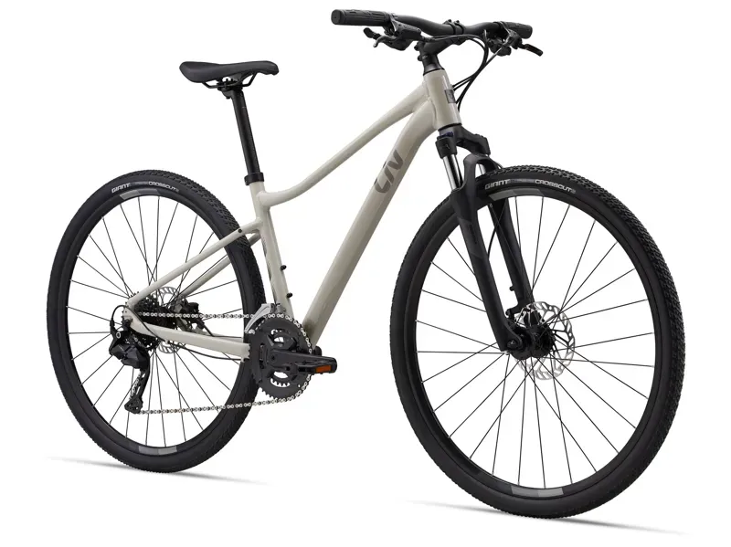 Liv - Rove 3 Hybrid Leisure Bike in Pulp Gray-1