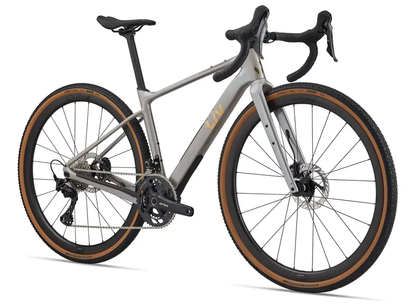 Liv - Devote Advanced 0 Gravel Bike in Camel Silk/Chrome-1
