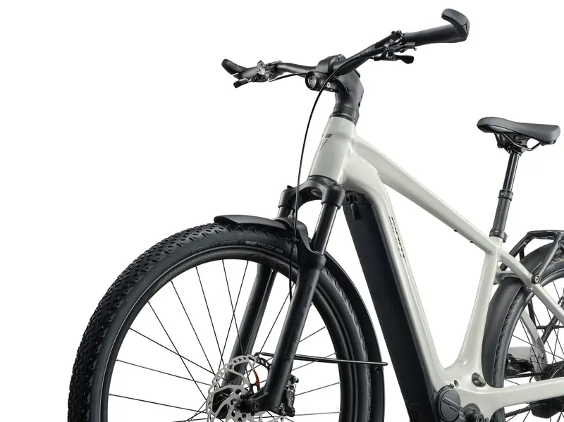 Giant - Explore E+ 0 Electric Hybrid Bike in Snow Drift-2