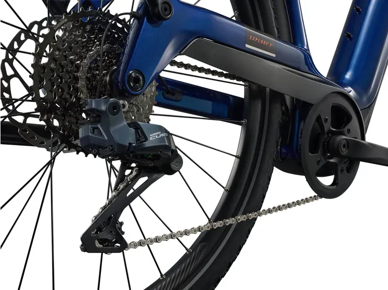 Giant - Explore E+ 1 Electric Hybrid Bike in Metallic Navy-6
