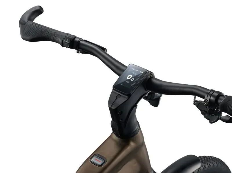 Giant - Explore E+ 3 Stepthrough Electric Hybrid Bike in Pyrite Brown-9