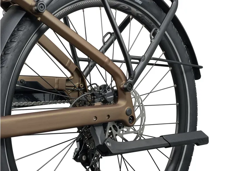 Giant - Explore E+ 3 Stepthrough Electric Hybrid Bike in Pyrite Brown-1