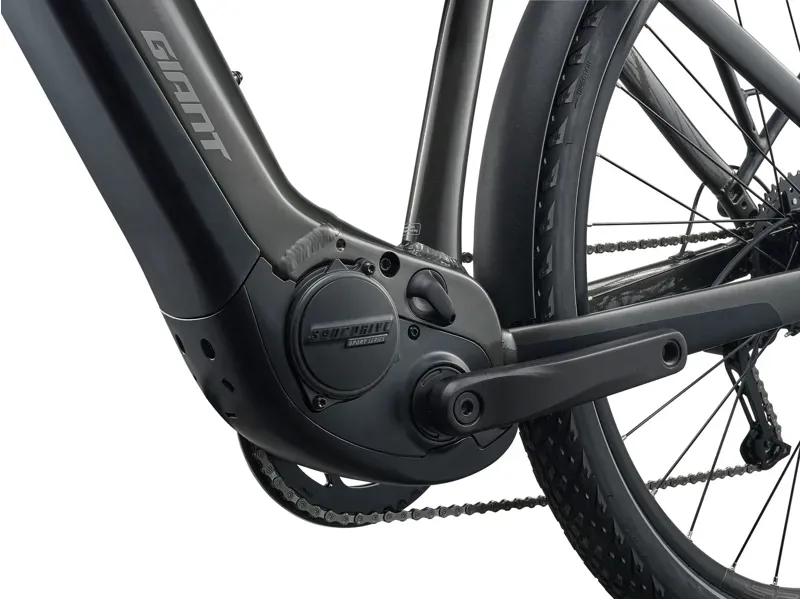 Giant - Explore E+ 4 Electric Hybrid Bike in Stealth Chrome-2