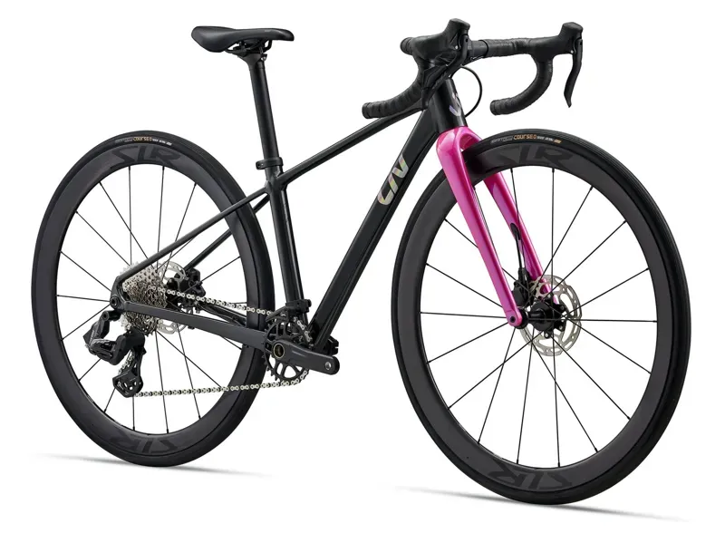 Liv - Seek 1 Aluminum Kids Road Bike in Black Chrome-1