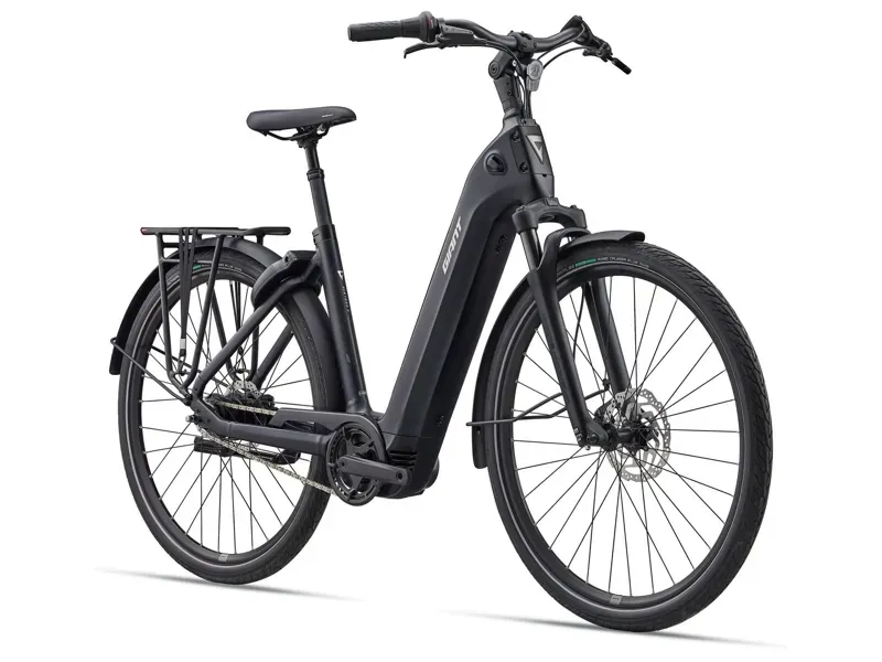 Giant - NewTour E+ 2 LST Electric City Bike in Cold Night-1