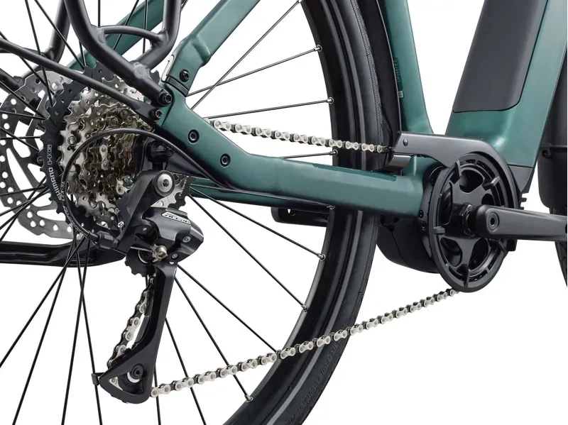 Giant - NewTour E+ 3 LST Electric City Bike in Kelp/Forest-3