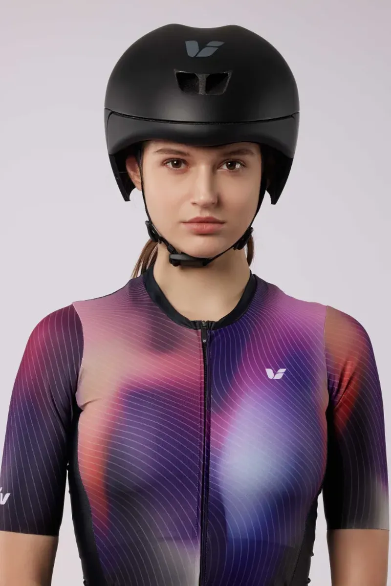Liv - Rivet MIPS Aerodynamic Time Trial Road Helmet in  in Matt White-4