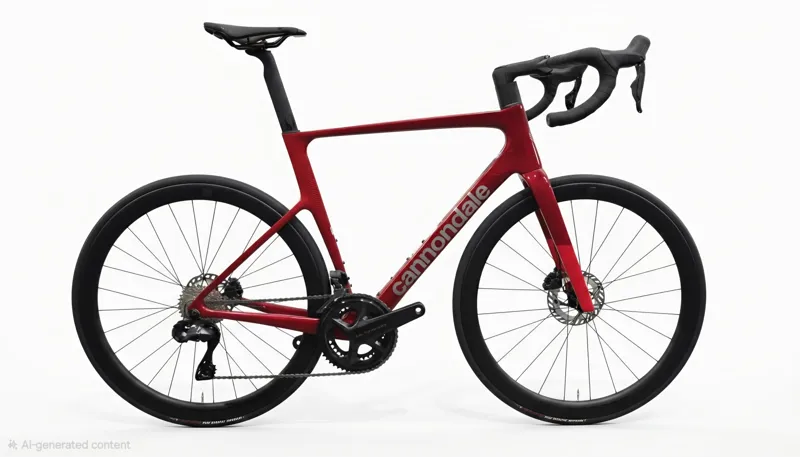 Cannondale - SuperSix EVO 2 - 54cm - Carbon Road Race Bike in Metallic Red - Ex Display - Like New Condition