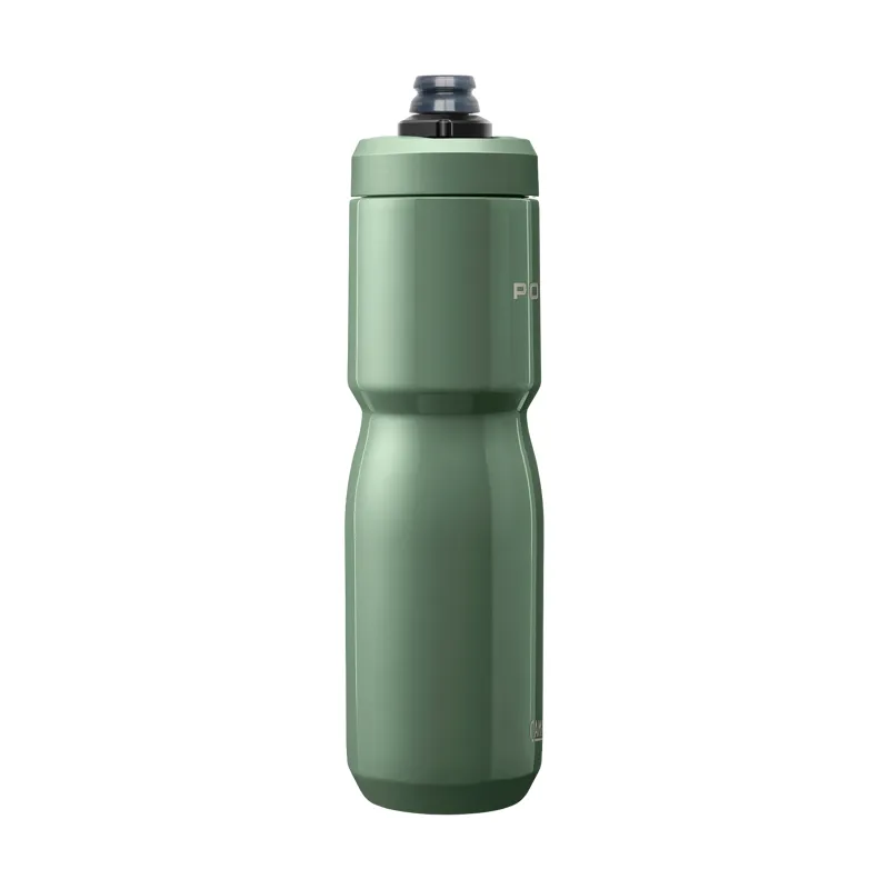 Camelbak - Podium Steel - 650ml / 22oz Bike Bottle in Moss-1