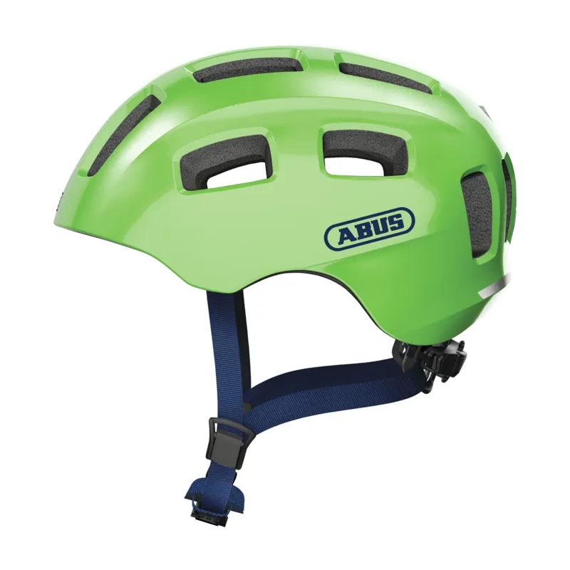 ABUS - Youn-I 2.0 Youth Bike Helmet in Sparkling Green