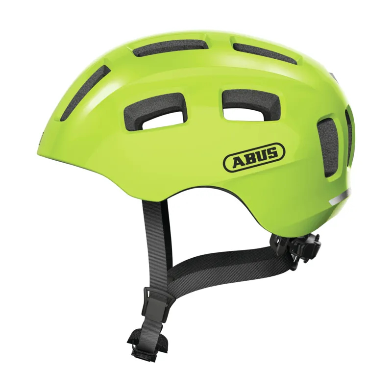 ABUS - Youn-I 2.0 Youth Bike Helmet in Signal Yellow