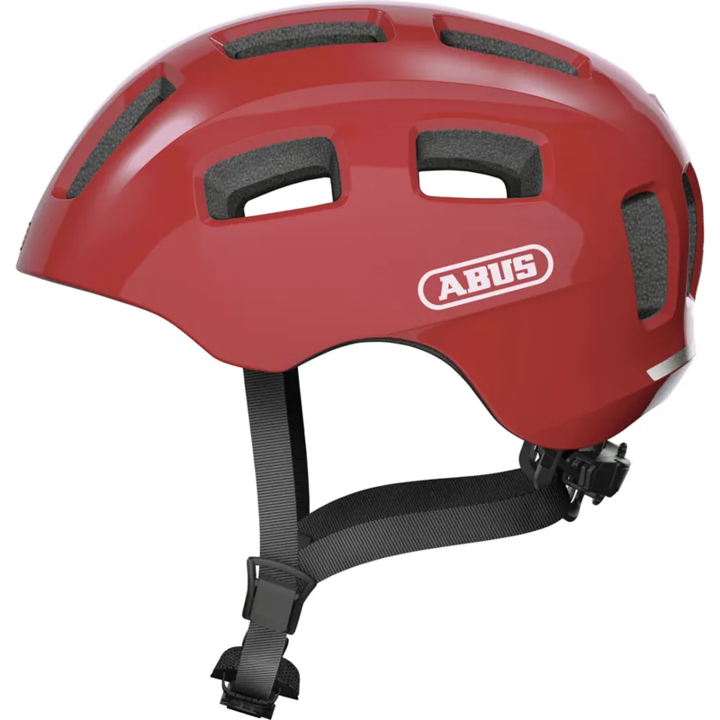 ABUS - Youn-I 2.0 Youth Bike Helmet in Blaze Red