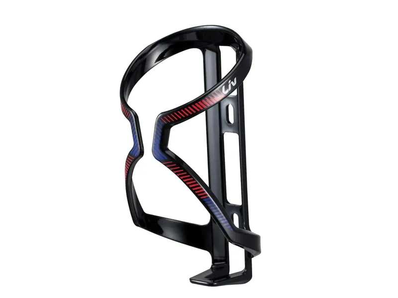 Liv - Airway Sport Bottle Cage in Black / Purple / Red