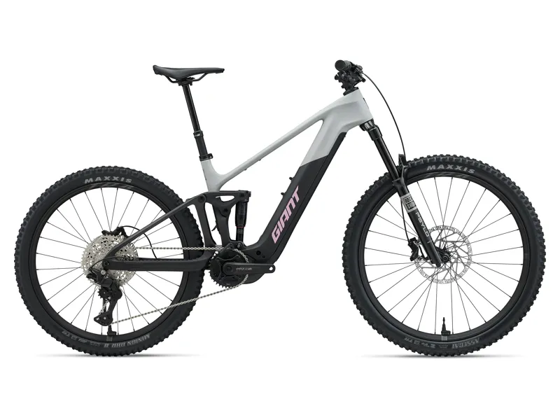 Giant - Trance Advanced E+ 2 Full Suspension Electric Mountain Bike in Moon Dust / Carbon