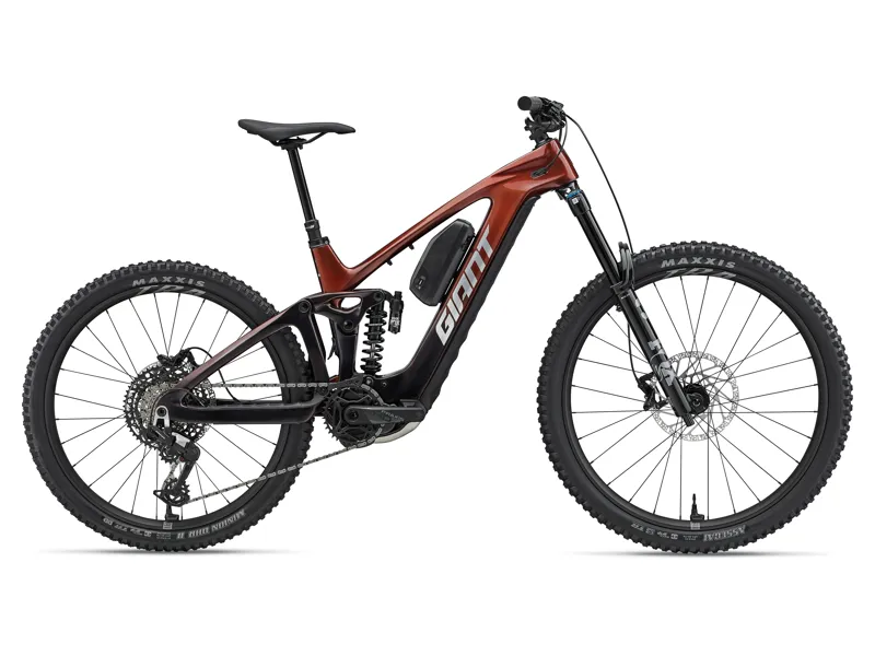 Giant - Reign Advanced E+ 1 Electric Carbon Full Suspension Mountain Bike in Mars Dust